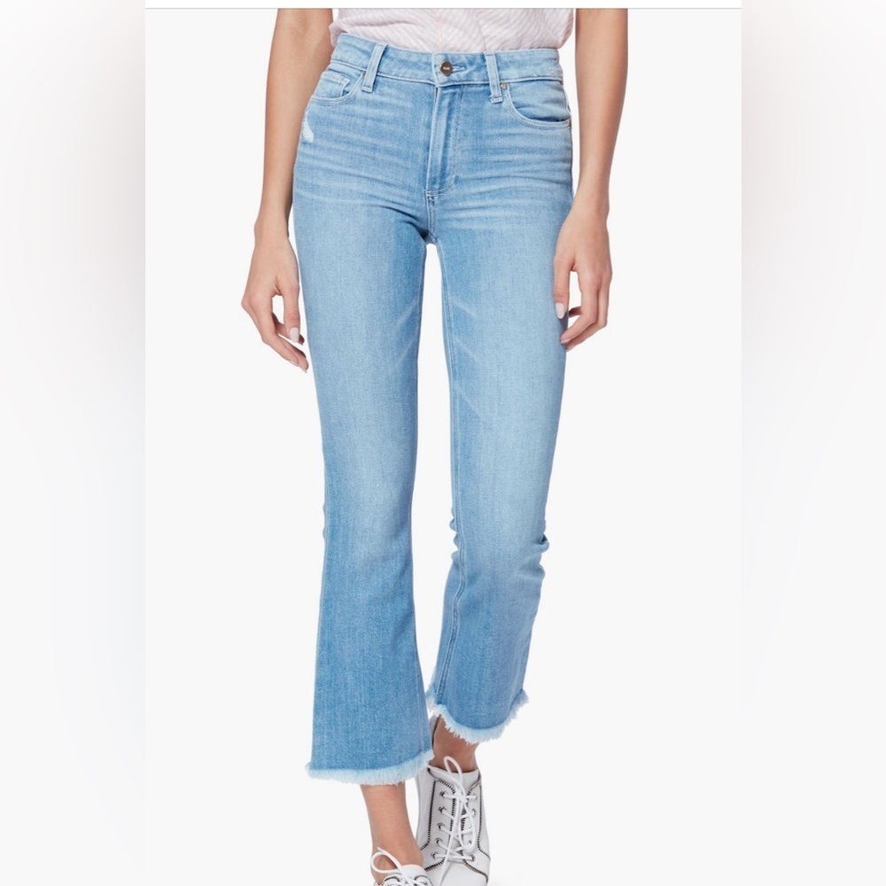 PAIGE Jeans Collette High Waisted Crop NWOT